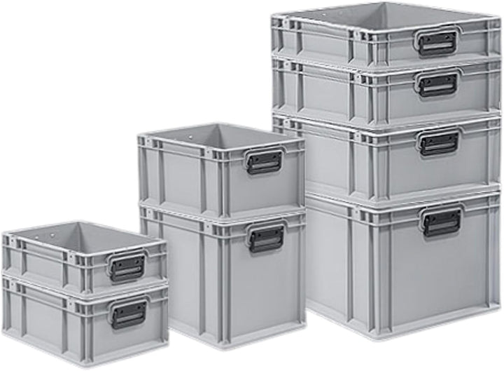 PROREGAL Eurobox NextGen Portable | HxBxT 33,5x40x60cm | 65 Liter | Eurobehälter, Transportbox, Tran