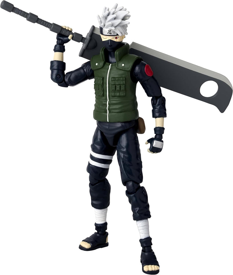 Bandai – Anime Heroes – Naruto Shippuden – Anime-Heldenfiguren 17 cm – Kakashi Hatake (Fourth Great