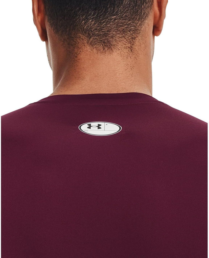 Under Armour Men's Ua Hg Armour Comp Ls Long-Sleeve Sports Top, Breathable Long-Sleeved Top for Men