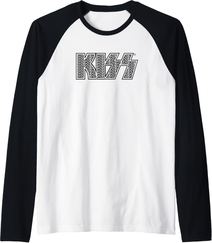 Kiss - Statisches Logo Raglan