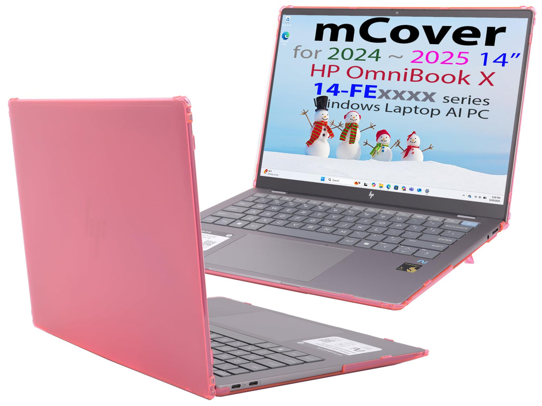 mCover Hartschalen-Schutzhülle, nur kompatibel mit HP OmniBook X 14-FExxxx Serie Windows AI-PC-Lapto