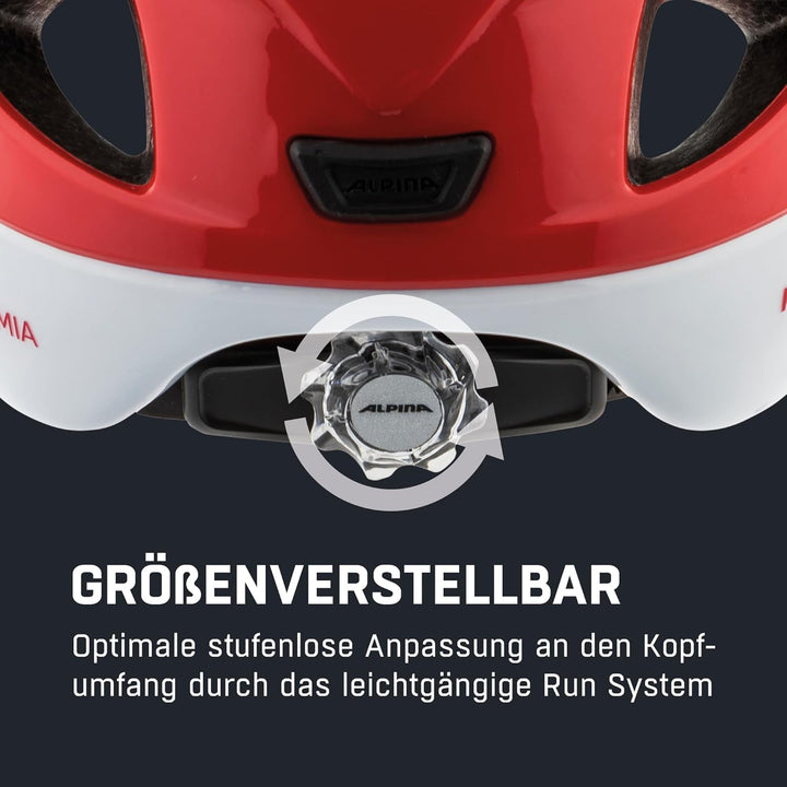 ALPINA XIMO - Leichter, Sicherer & Bruchfester Fahrradhelm Mit Optionalen LED-Licht Für Kinder FCB g