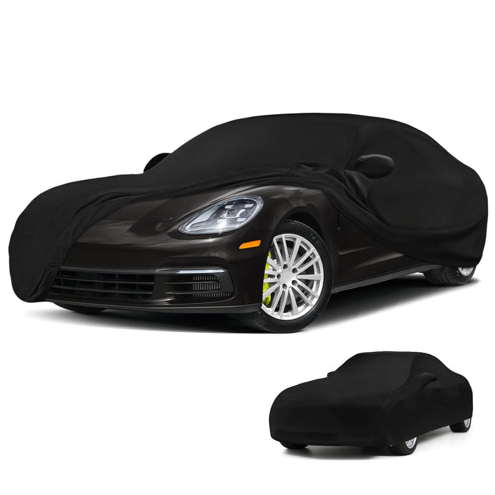 Autoabdeckung Indoor für Porsche Panamera 2010-2025, Elastisches Innenbereich Auto Abdeckplane Autop