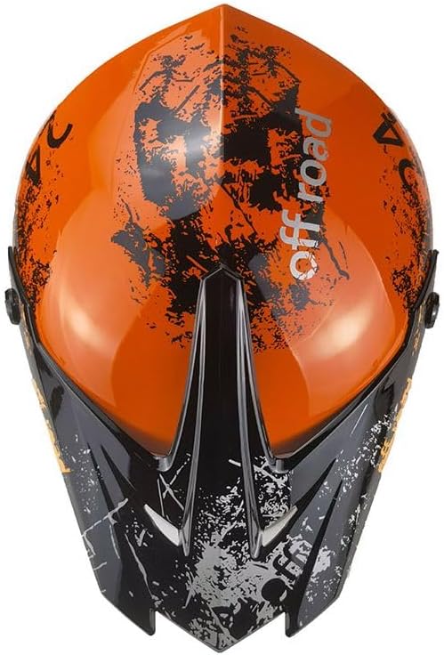 Kinder Crosshelm Racing AHP – Motorradhelm für Kinder, ABS-Schale, robuster Kinderhelm für Downhill,