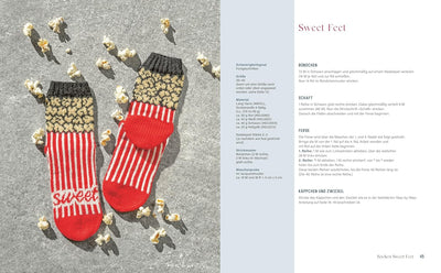 Bunte Socken und witzige Handschuhe stricken. 18 Anleitungen für einzigartige Jacquard-Motive. Lusti