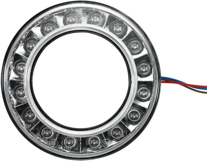 HELLA - Heckleuchte - LED - 12V - Anbau/Schraubanschluss - Lichtscheibenfarbe: weiss/glasklar - Kabe