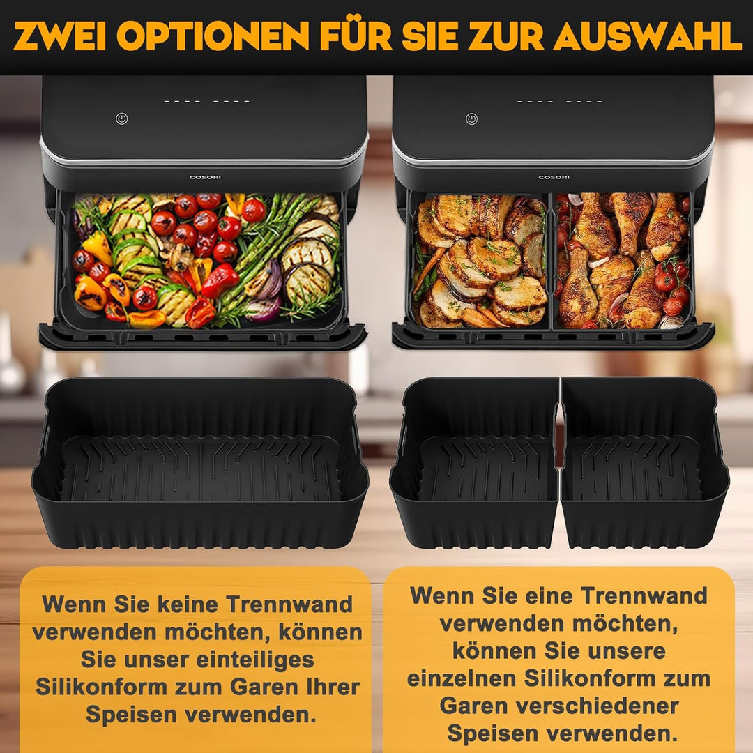 COSORI Heissluftfritteuse Zubehör für COSORI Dual Blaze TwinFry XXL 10L - COSORI Heissluftfritteuse