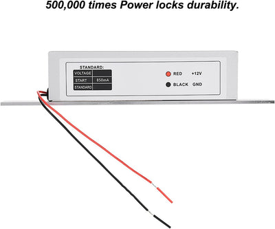 Leapiture Elektrisches Einsteck-Riegelschloss Niedertemperatur-Riegelschloss NC-Modus für Türzugangs