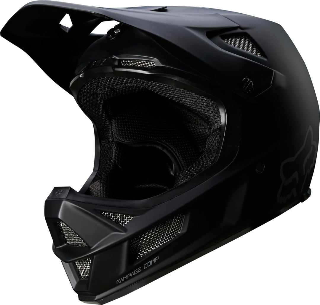 FOX Herren Rampage Comp Helmet Mt Blk Matte, Black/White, S (55/56)