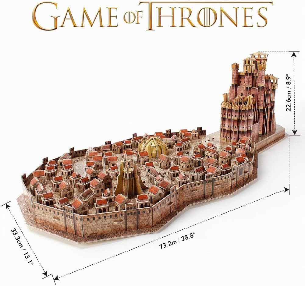 Game of Thrones King's Landing 3D Puzzle