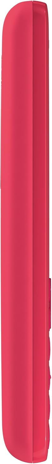 Nokia Asha 206 Smartphone (6,1 cm (2,4 Zoll) Display, 1,3 Megapixel Kamera) Magenta magenta SIM, mag