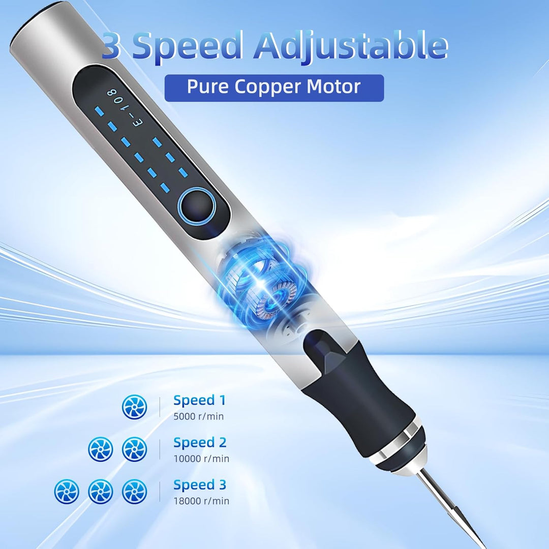 Elektrischer Gravierstift, USB wiederaufladbar, kabellos, tragbares Gravur gerät, Gravur stift für G