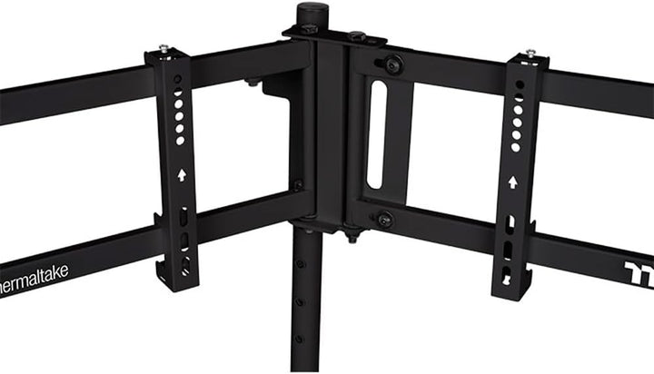 Thermaltake Triple Racing Monitor Stand Pro | Für 3× 32″ Curved / 34″ Flat Monitore | Pulverbeschich