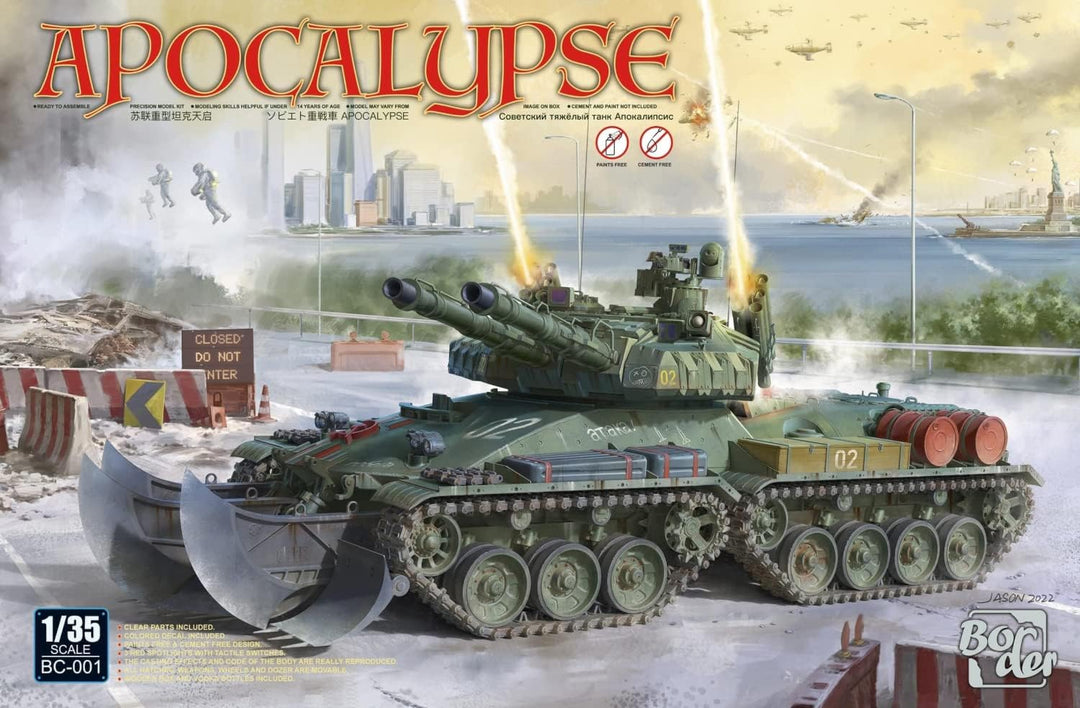 Border Model BC-001 Apocalypse Tank Massstab 1:35 - Modellbau