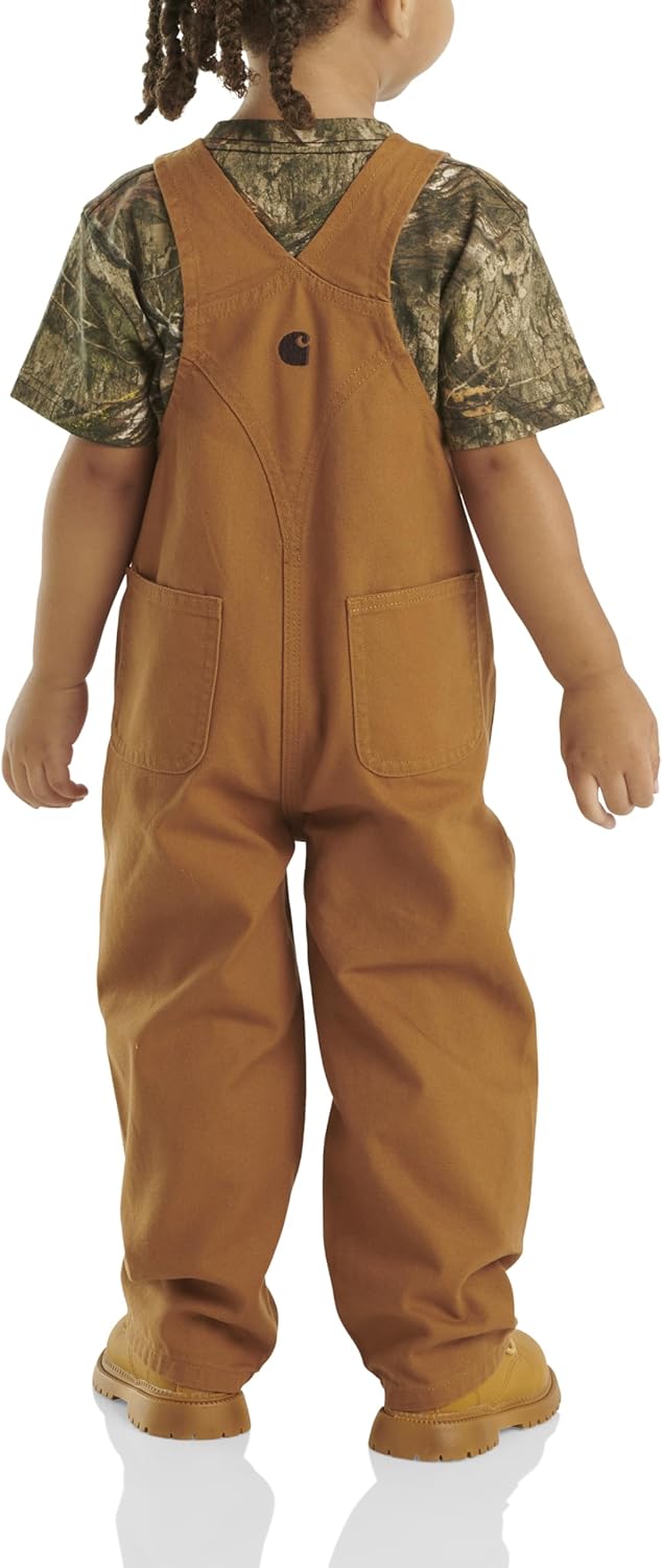 Carhartt Boys' Bib Overall, Canvas, 4T