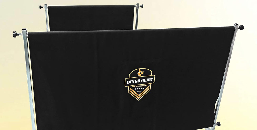 Dingo Gear Sprunghürde für das Hundetraining Höhenverstellung auf 1 Meter, Breite 1 Meter, Hindernis