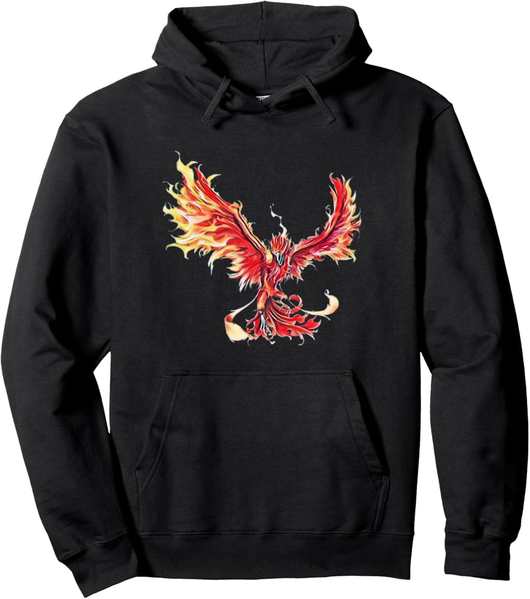 Phönix aus der Asche Fabelwesen Feuervogel Phoenix Pullover Hoodie