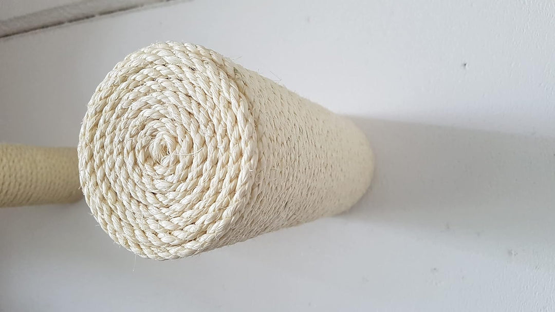 Original Capri Corner Kletter Stufe (XL Ø 10 cm) Wand Stufe für Katzen Catwalk Treppe Wandpark Sisal