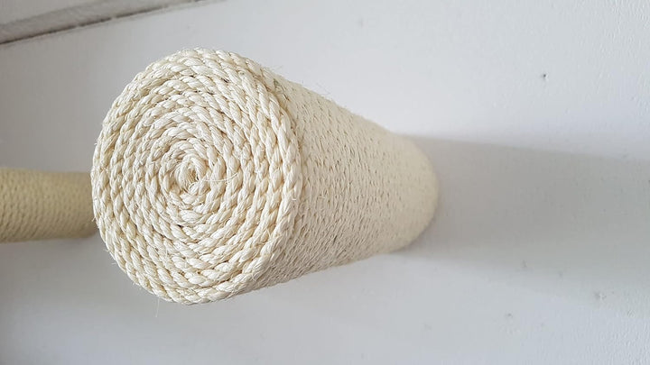 Original Capri Corner Kletter Stufe (XL Ø 10 cm) Wand Stufe für Katzen Catwalk Treppe Wandpark Sisal