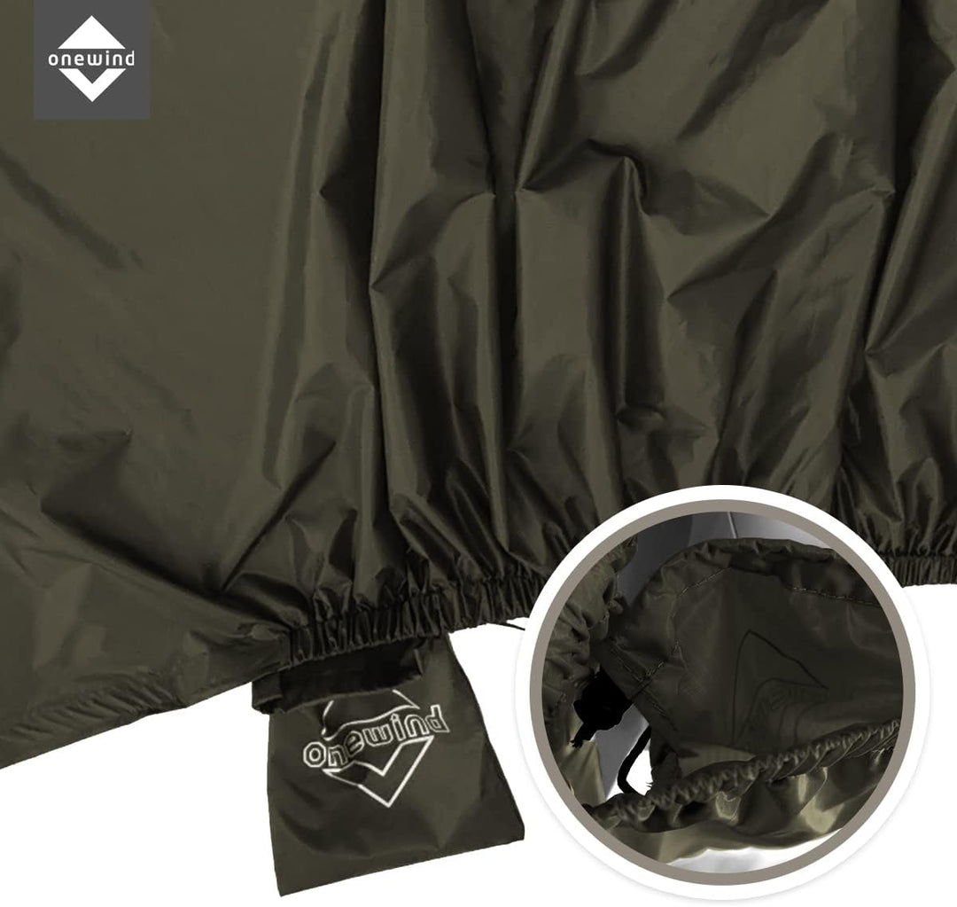 onewind Regenrock für Männer und Frauen Halber Poncho Wasserdicht Ultraleichte Nylon Regenhose Kilt