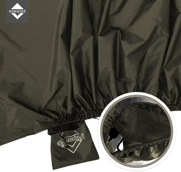 onewind Regenrock für Männer und Frauen Halber Poncho Wasserdicht Ultraleichte Nylon Regenhose Kilt