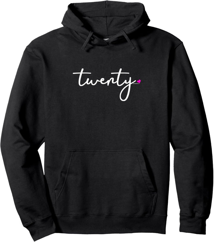 20th Birthday Gift Ideas for Her Women | Twenty Party Pullover Hoodie