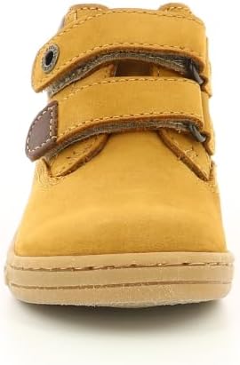Kickers Unisex Baby Tackeasy Oxford-Schuh 24 EU Camel Braun, 24 EU Camel Braun