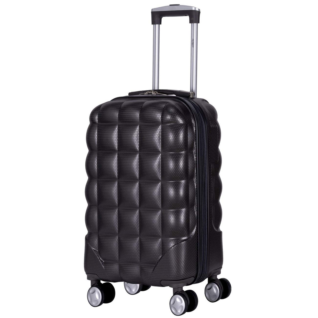 Flight Knight 55x35x20cm Bubble Koffer Air Berlin Ryanair easyJet Hartschalen-Koffer Trolley Rollkof