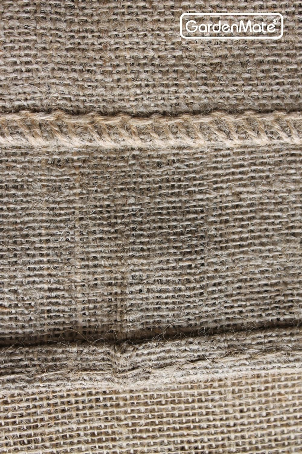 GardenMate 3X Jutesack Premium 135 cm x 65 cm aus 340gsm Jute, 3