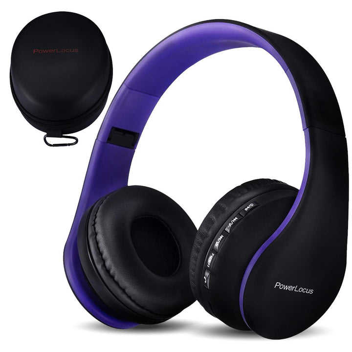 PowerLocus P1 Bluetooth Kopfhörer Kabellos, Wireless 5.0 Bluetooth Kopfhörer Over-Ear, Over Ear Kopf