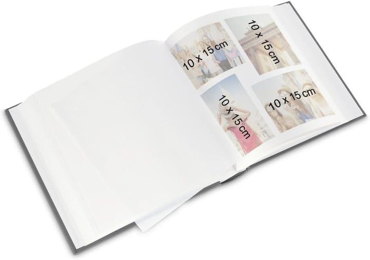 Hama Fotoalbum zum Einkleben von Kinderfotos (Fotoalbum zum Selbstgestalten DIY 100 Seiten für 400 F