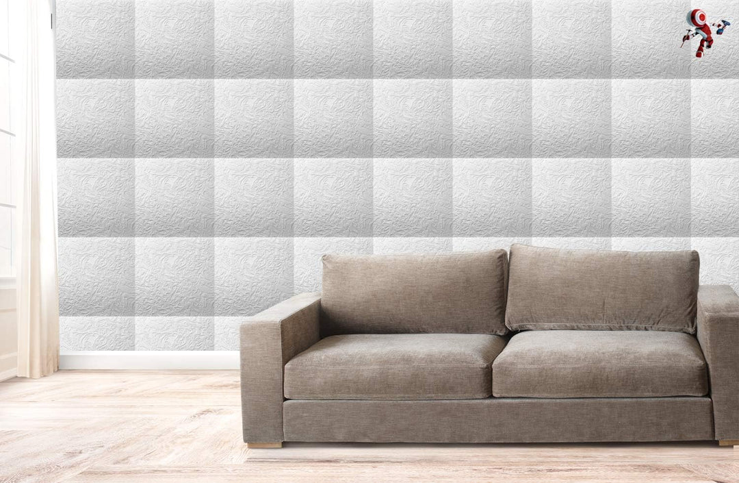 Dekorative Styroporplatte für Decke und Wand, 3D-Effekt, wärmeisolierend, Dicke 1 cm, Abmessungen 50