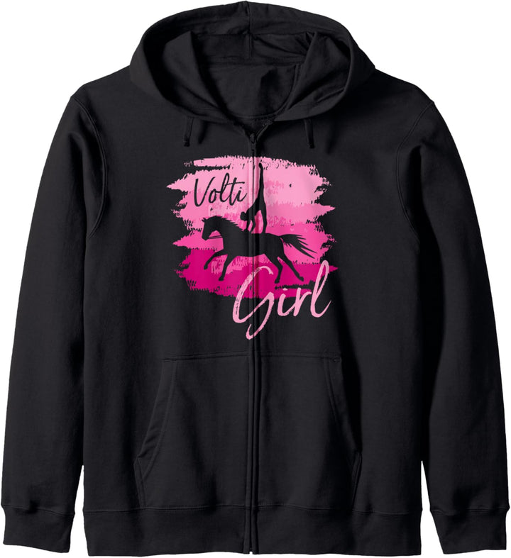 Volti Girl - Voltigieren - Sport by TinaShirts Kapuzenjacke