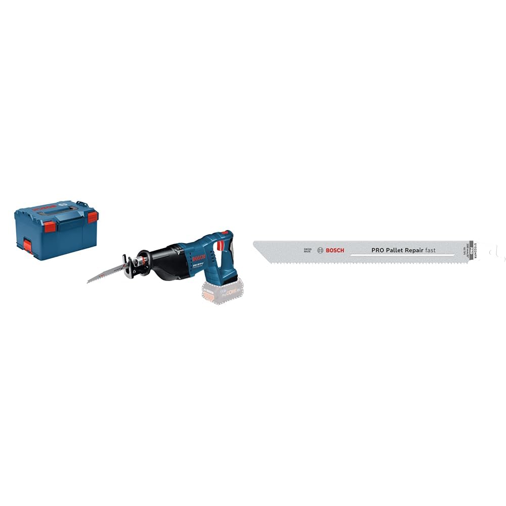 Bosch Professional 18V System Akku Säbelsäge GSA 18 V-LI + 5x PRO Pallet S1022HFR Repair fast Säbels