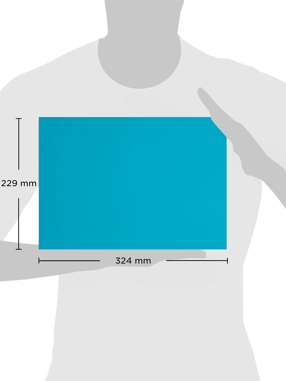 Blake Envelopes Creative Colour 409 Briefumschläge Haftklebung Cocktail Blau C4 229 x 324 mm - 120g/