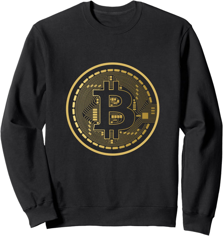 Bitcoin Krypto Geld Währung BTC Blockchain Crypto Sweatshirt