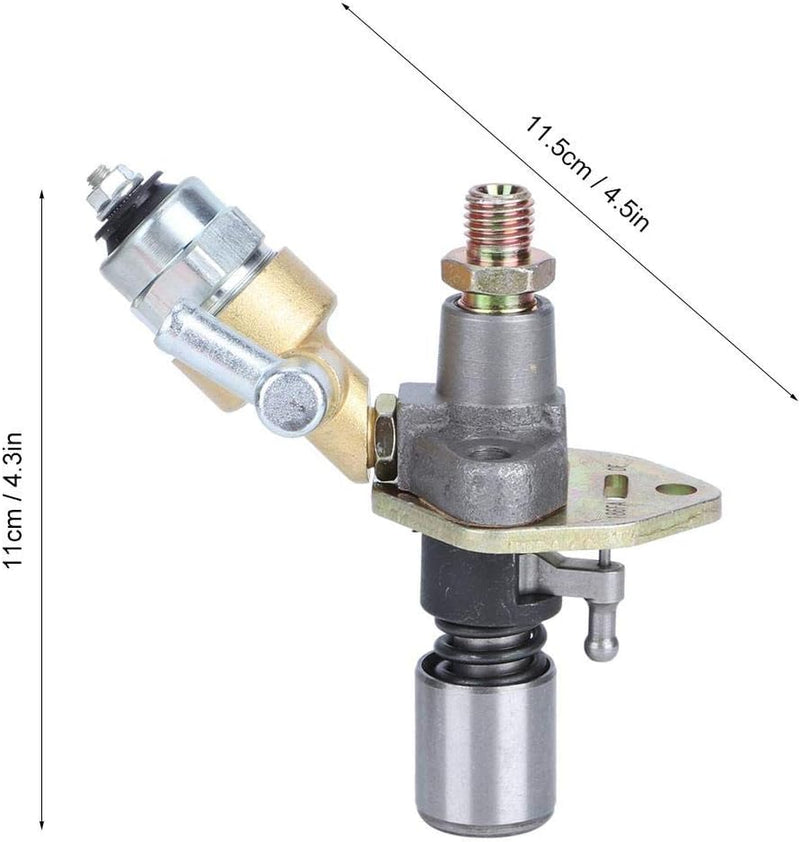 Einspritzventil Einspritzpumpe Mit Magnetventil Luftgekühlter Dieselmotor Miniaturgrubber Zubehör(Ti