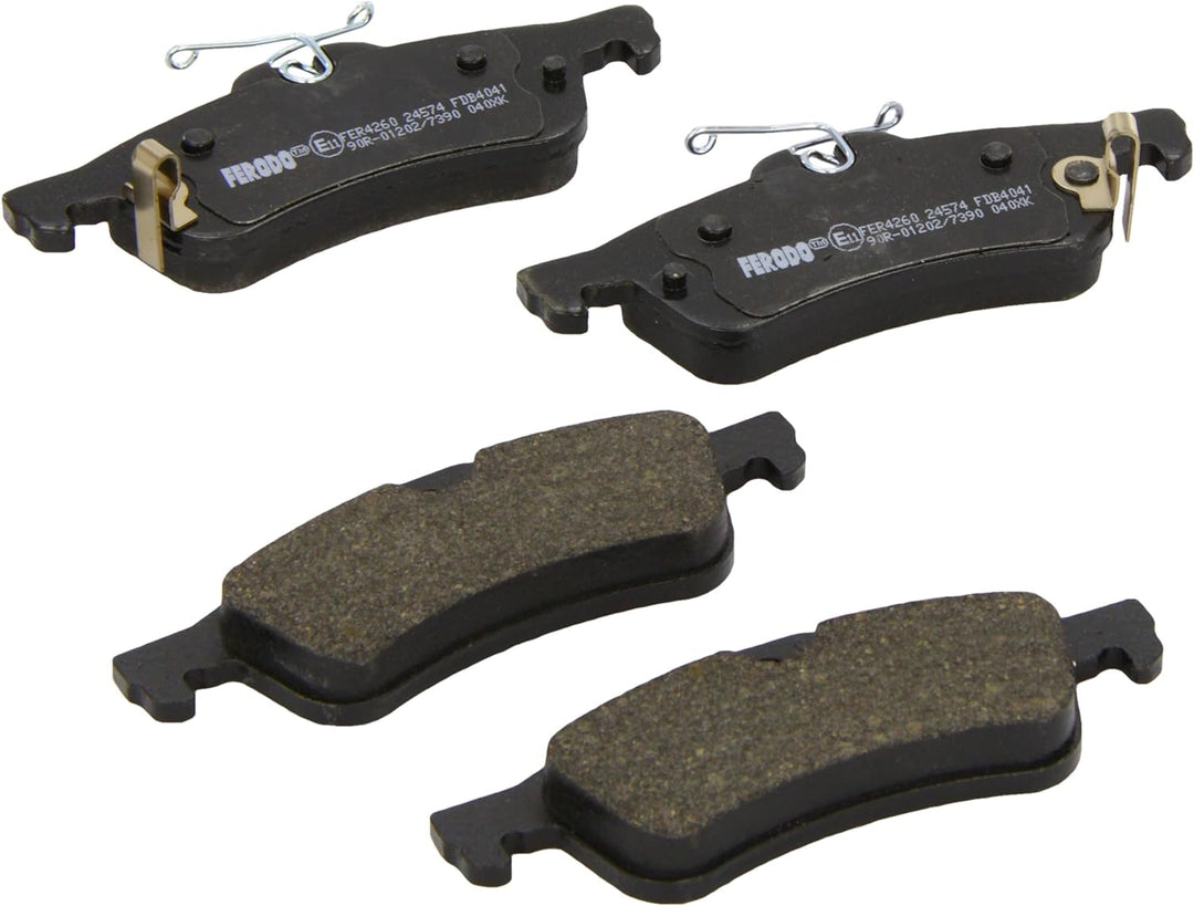 Ferodo FDB4041 Bremsbelagsatz, Scheibenbremse - (4-teilig) - (4 Stück)