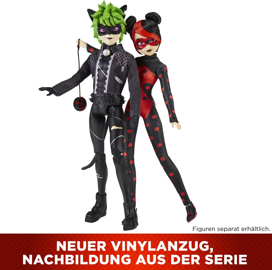 BANDAI - Miraculous - Shadybug-Puppe 26 cm - Bewegliche Modepuppe Alternative Version von Ladybug au