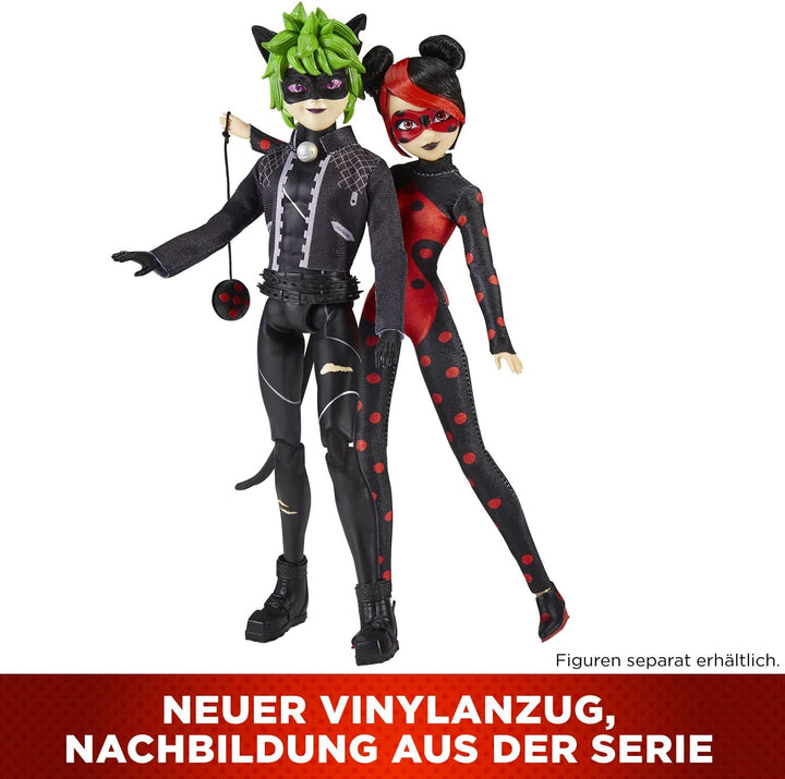 BANDAI - Miraculous - Shadybug-Puppe 26 cm - Bewegliche Modepuppe Alternative Version von Ladybug au