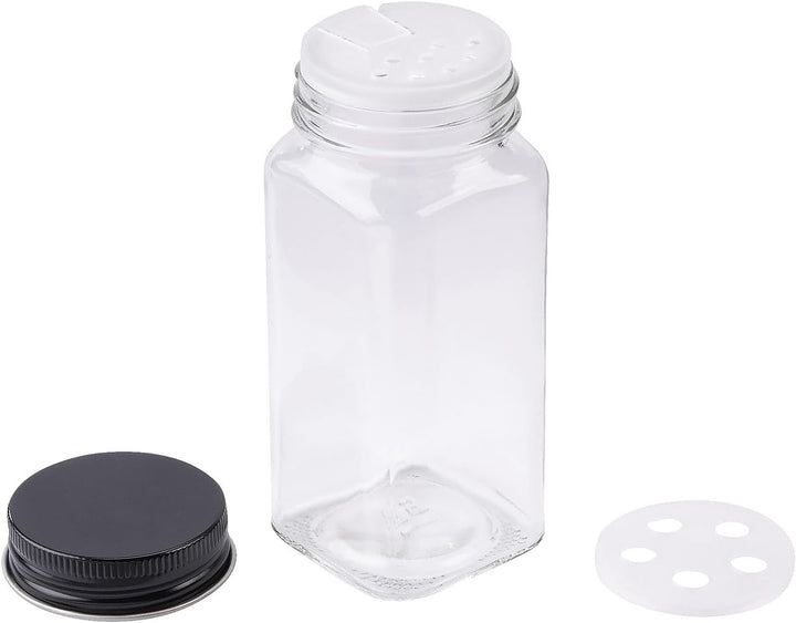 Rosenstein &amp; Söhne Gewürzgläser für Kräuter: 48er-Set Gewürzgläser mit Streueinsätzen, je 120 ml, 48