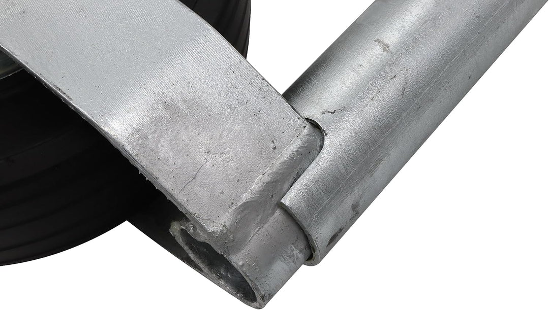 trailer parts4u Stützrad 150kg Ø 48mm mit Stützlastanzeige Stützlastwaage Bugrad 220x65 Deichselrad