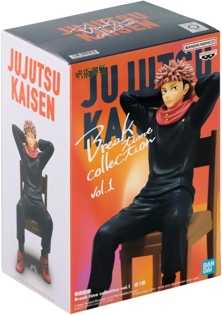 BANPRESTO Jujutsu Kaisen - Yuji Itadori - Figurine 11cm, Figur