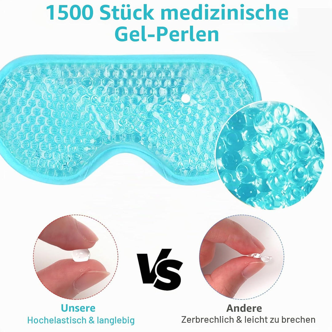 BeeVines Gel-Augenmaske, kühlende Eis-Masken für geschwollene Augen für Männer &amp; Frauen, kalte &amp; war