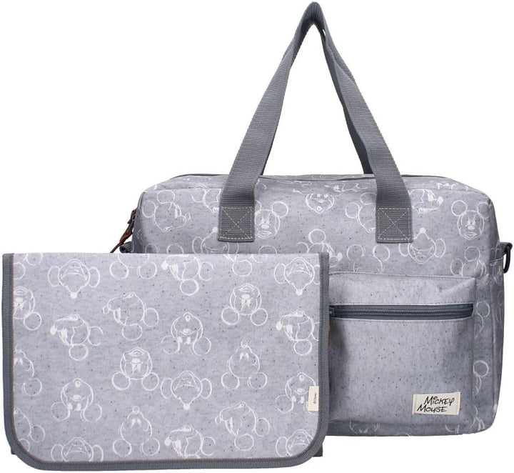 Grosse Baby Wickeltasche | mit Wickelunterlage | Disney Mickey Mouse
