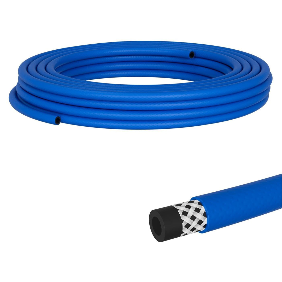 Lumonic 10m Druckluftschlauch I 13mm I flexibel, abriebfest und gewebeverstärkt I Druckluft & Bewäss