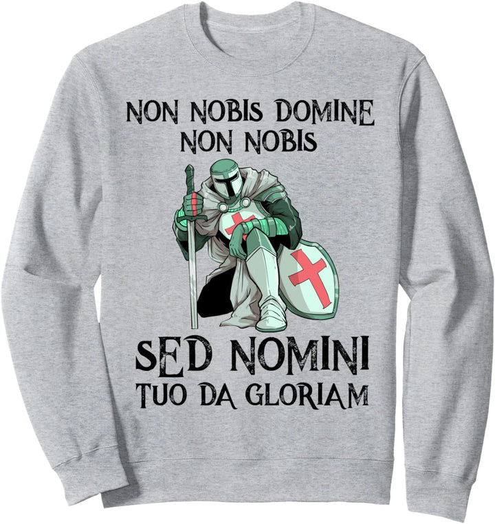 Tempelritter Motto Templer Spruch Ritter Knights Templar Sweatshirt
