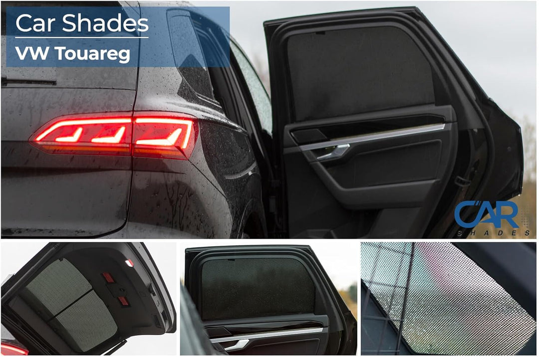 Satz Car Shades kompatibel mit Volkswagen Touareg 2018- (6-teilig)