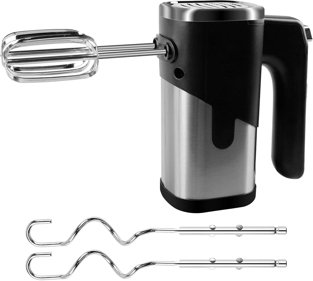 Vegena Handmixer Elektrisch Handrührgerät 800W Mixer Handrührer Handrührer Küchenmixer Schneebesen M