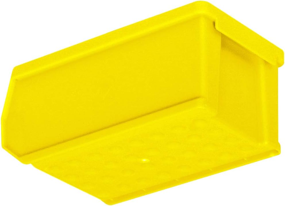 BRB Set - 25x Sichtstapelkästen Profi LB5, gelb, Inhalt 0,85 Liter, LxBxH 175x100x75 mm inkl. 3 verz
